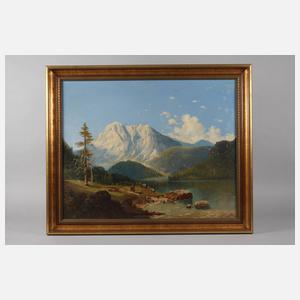 Gottfried Seelos, Alpenlandschaft