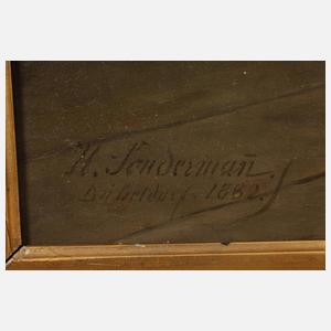 Hermann Sondermann, Häusliche Szene