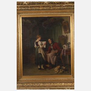 Hermann Sondermann, Häusliche Szene