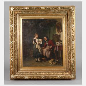 Hermann Sondermann, Häusliche Szene