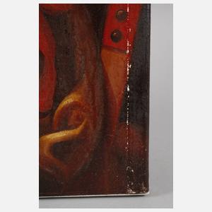 nach Bernardo Strozzi "Alte Kokette"