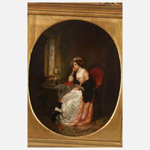 Herman Frederik Carel ten Kate, Frau mit Hündchen