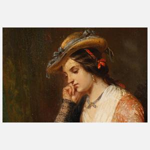 Herman Frederik Carel ten Kate, Frau mit Hündchen