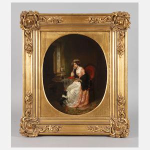 Herman Frederik Carel ten Kate, Frau mit Hündchen