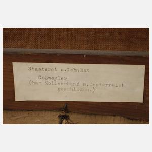 Ludwig Wagner, Portraitpendants Goßweyler