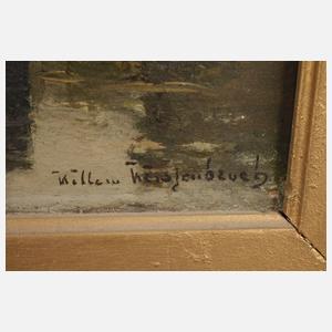 Willem Johannes Weissenbruch, Morgen am Kanal