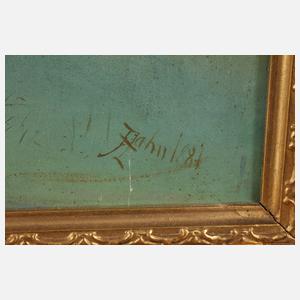 Friedrich Zahn, Blick auf Prien am Chiemsee