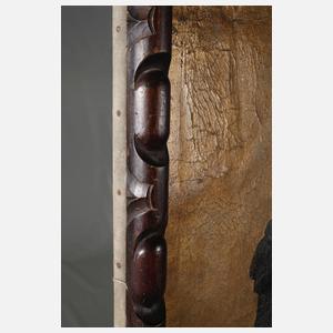 Junger Jäger am Seeufer