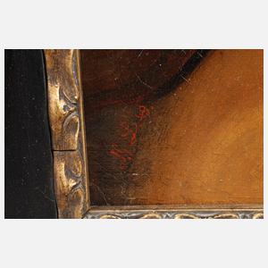 Mädchenportrait Biedermeier