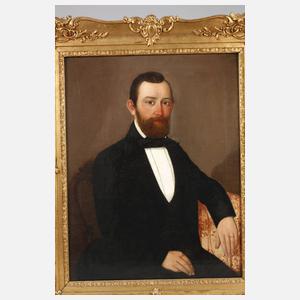 Biedermeierherrenportrait "Carl Röntgen"