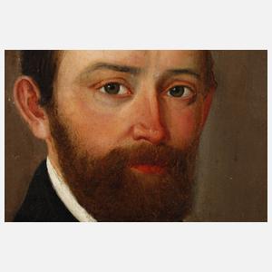 Biedermeierherrenportrait "Carl Röntgen"