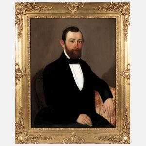 Biedermeierherrenportrait "Carl Röntgen"