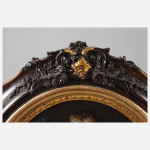 Biedermeierportrait einer jungen Dame