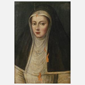 Portrait einer Nonne