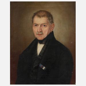 Biedermeier-Herrenportrait