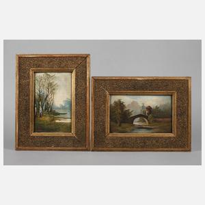 R. Vogt, Paar Landschaften