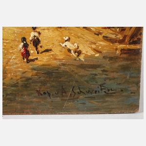 P. Schweitzer, "Der Besuch des Landesvaters"