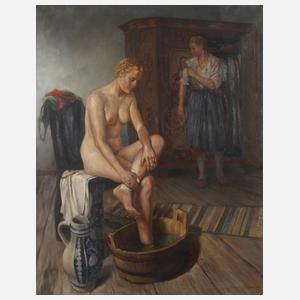 Willy Peter Ahrweiler, Mädchen im Bade