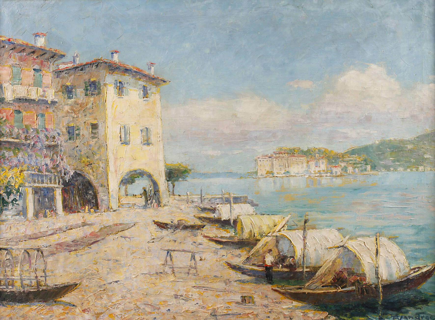 Rudolf Andree, "Isola Pescatori"