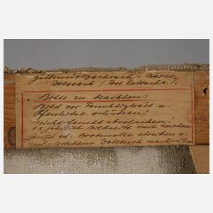 Hellmut Bachrach-Barée, attr., Mädchen mit Pferden