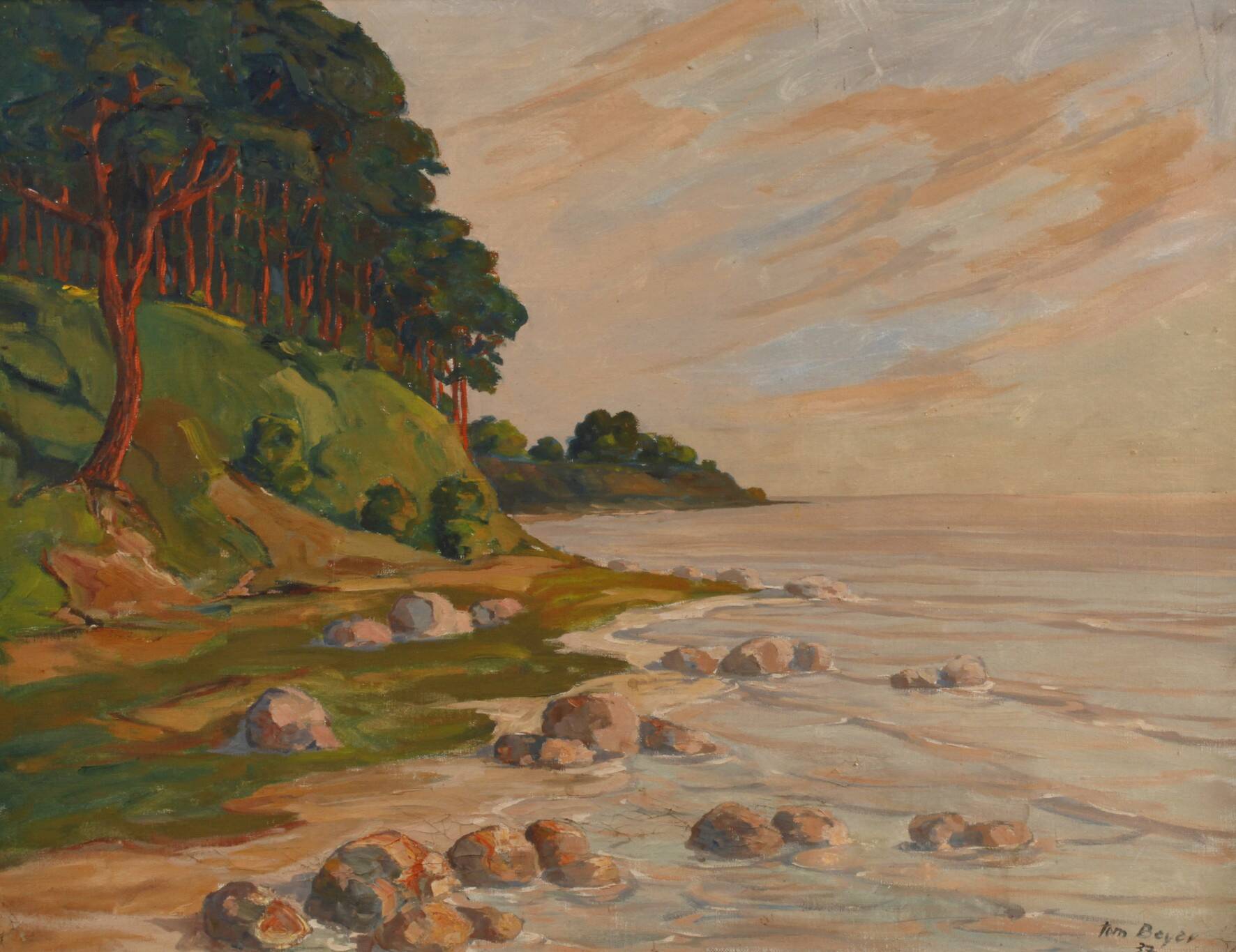 Prof. Tom Beyer, Küstenlandschaft