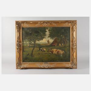 Frans Boeye, Bukolische Landschaft