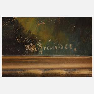 Willy Brandes, Gänsejunge am Fluss