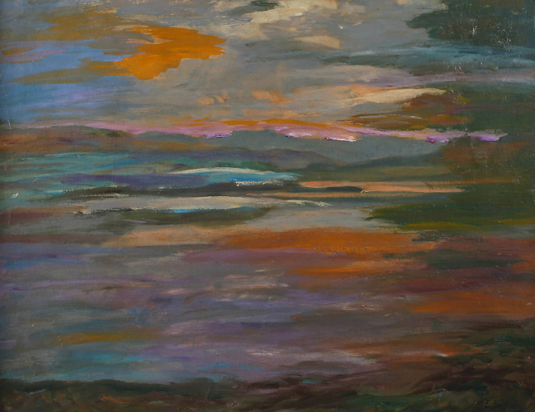 Elisabeth Büchsel, Wolkenspiel Hiddensee