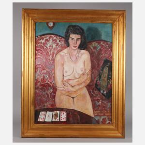 Erich Büttner, "Die Kartenlegerin"