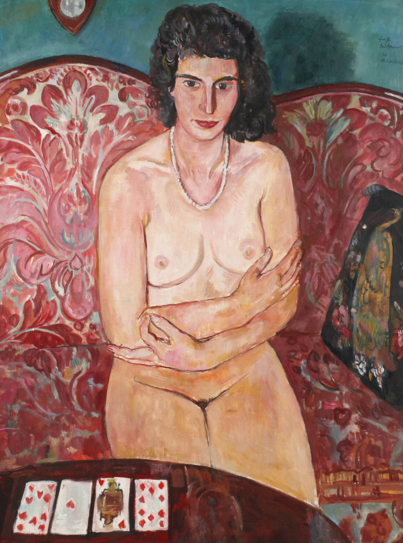 Erich Büttner, "Die Kartenlegerin"