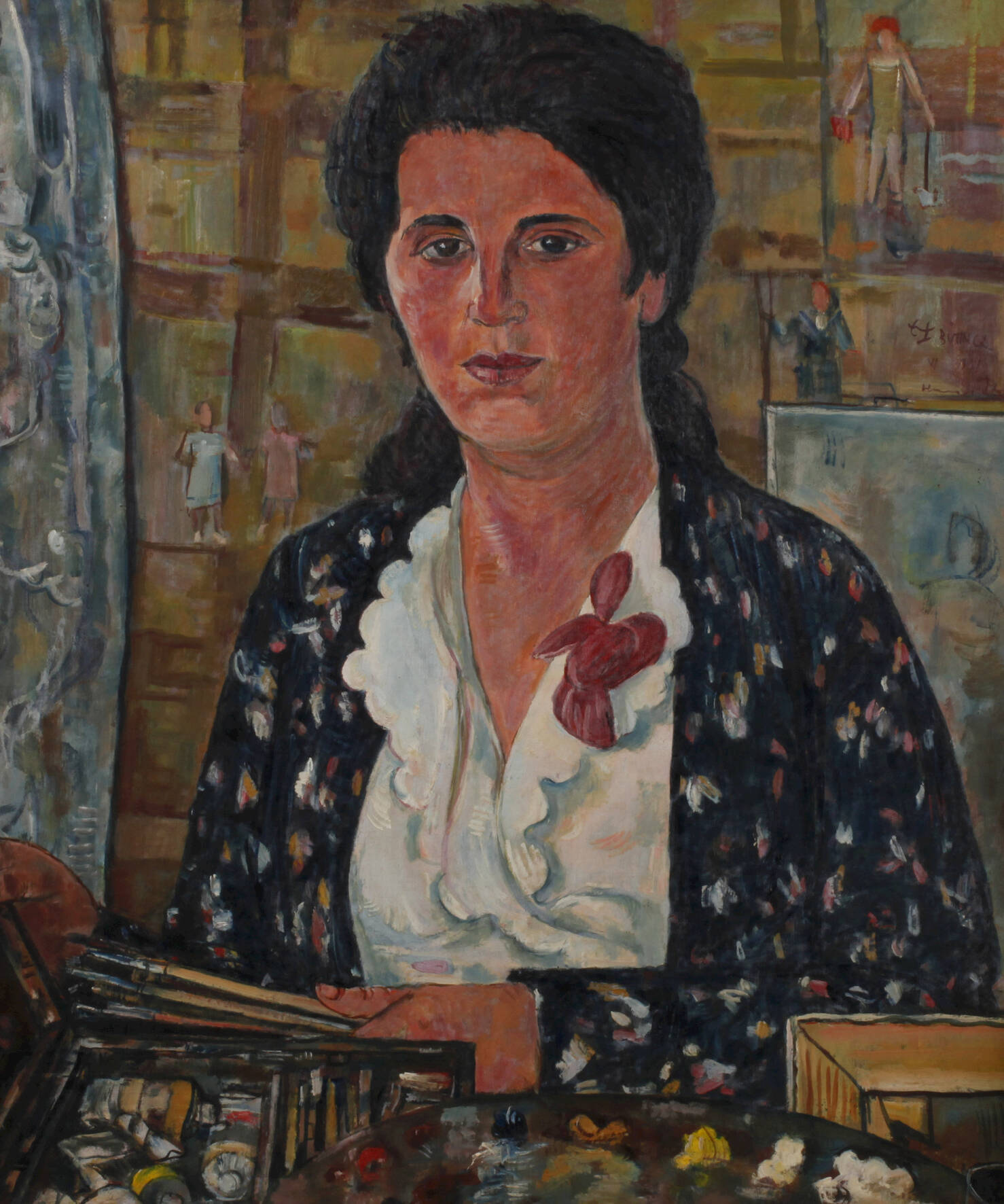 Erich Büttner, "Malerin im Juni 1931 ..."