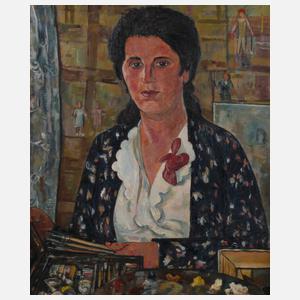 Erich Büttner, "Malerin im Juni 1931 ..."