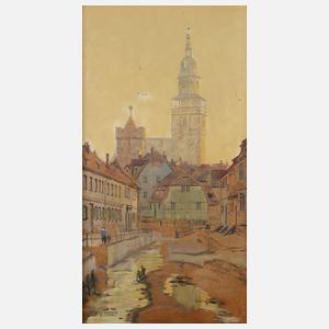 Walter Corsep, Mittelalterliche Stadt