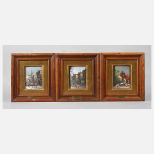 Sergio Cozzuol, Drei Miniaturen