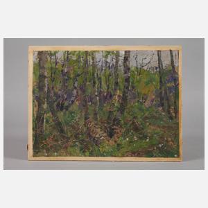 Elisabeth von Eicken, attr., Im Birkenwald