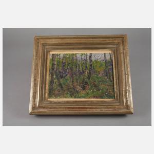 Elisabeth von Eicken, attr., Im Birkenwald