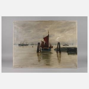 Paul Frank, "Unterelbe bei Teufelsbrück"