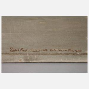 Paul Frank, "Unterelbe bei Teufelsbrück"