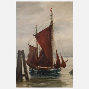 Paul Frank, "Unterelbe bei Teufelsbrück"