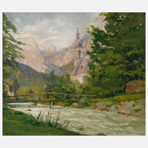 S. Friedrich, Pfarrkirche St. Sebastian in Ramsau