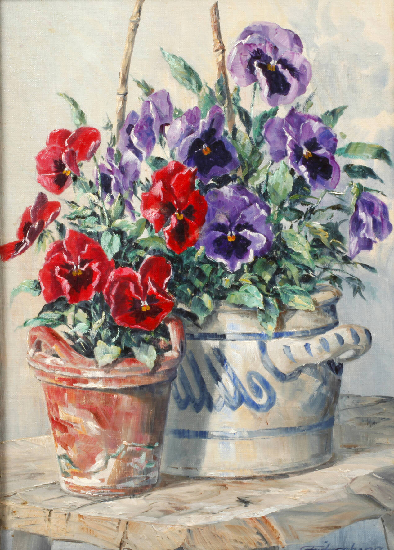 Alfred Fritzsching, "Stiefmütterchen"