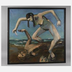 Lothar Gemmel, "Paar am Meer"