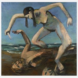 Lothar Gemmel, "Paar am Meer"