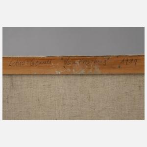 Prof. Hans Götzinger, Häusliche Szene