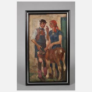 Richard Graef, "Das kranke Kalb"