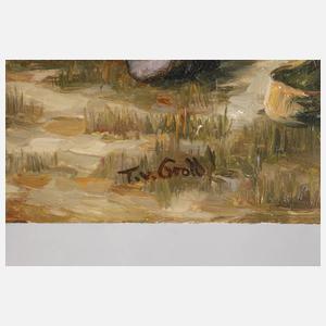 T. v. Groll, Schlafender Bub