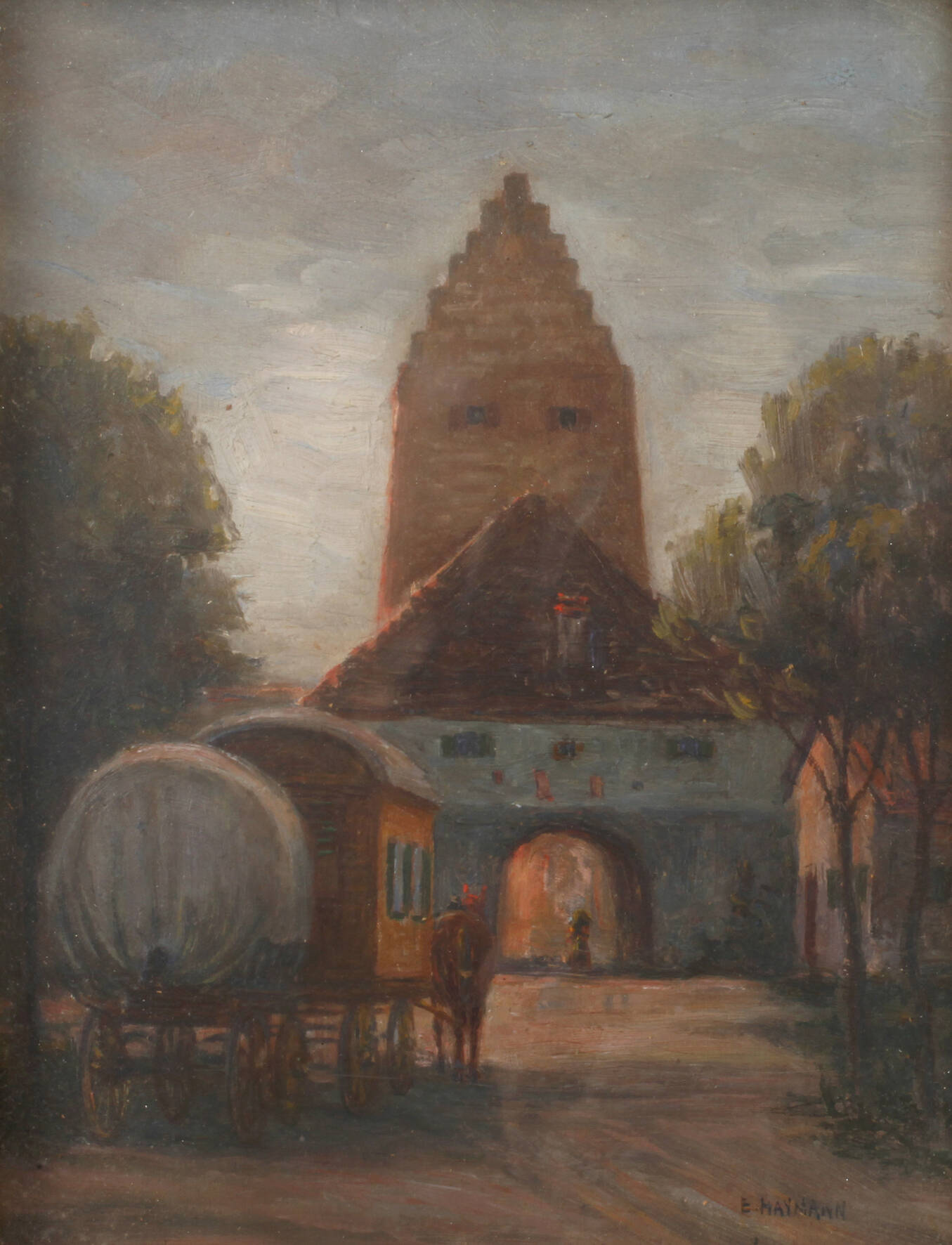 Ernst Haymann, "Stadttor in Franken"