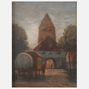 Ernst Haymann, "Stadttor in Franken"