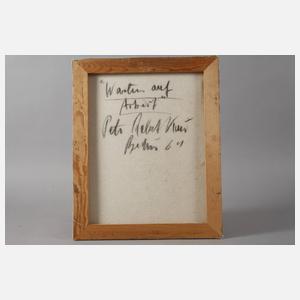 Peter Robert Keil, "Warten auf Arbeit"