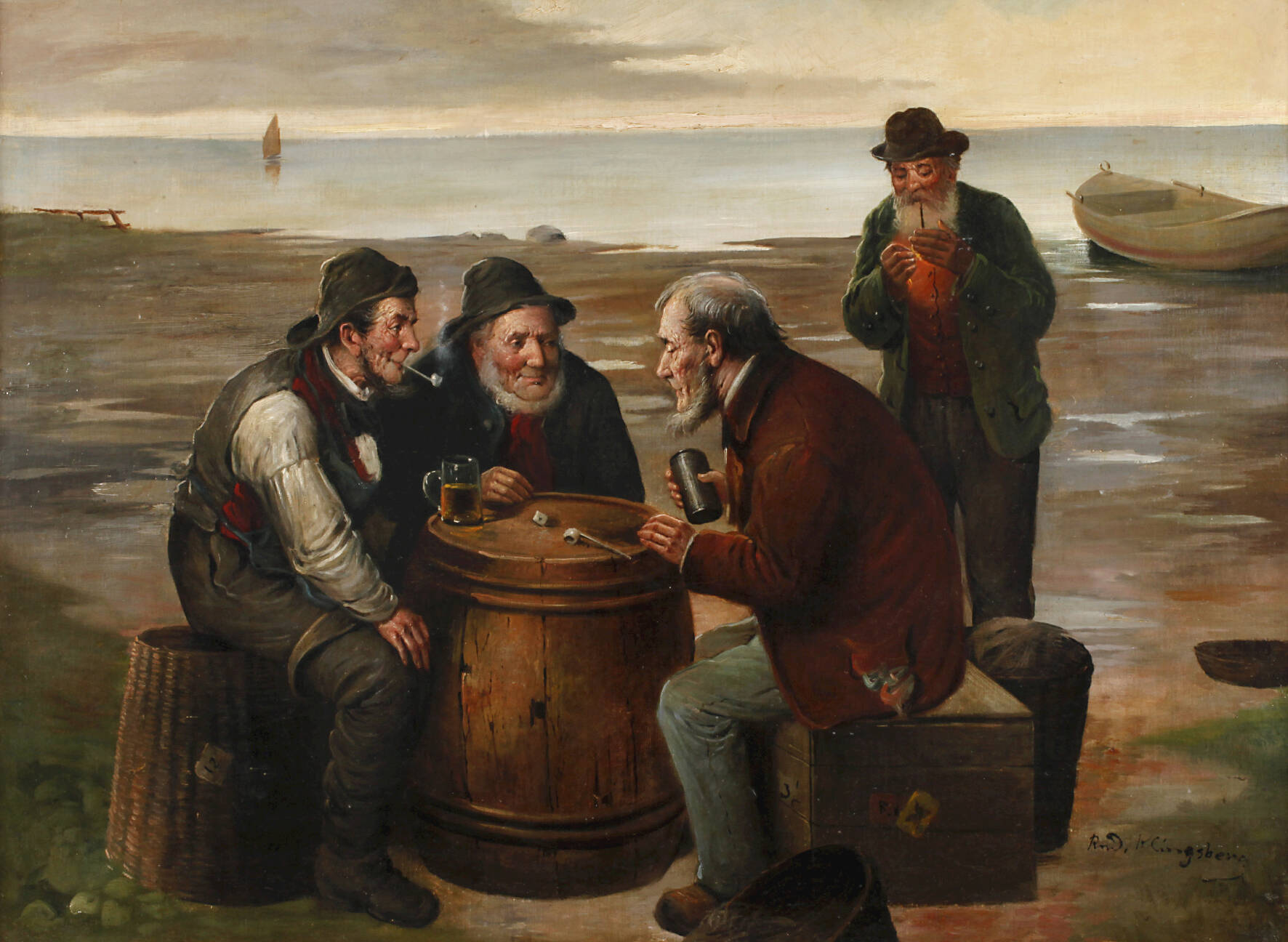 Rudolf Klingsberg, Nach Feierabend